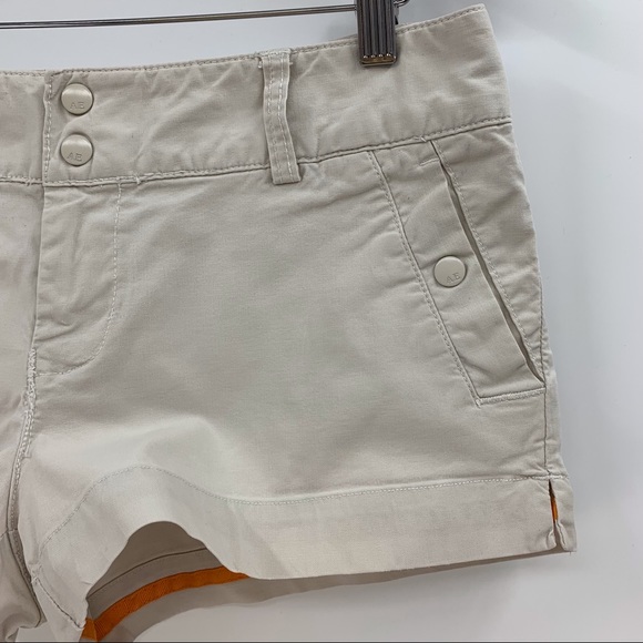 American Eagle Outfitters Beige Stretch Chino Shorts, 8 - Picture 5 of 16